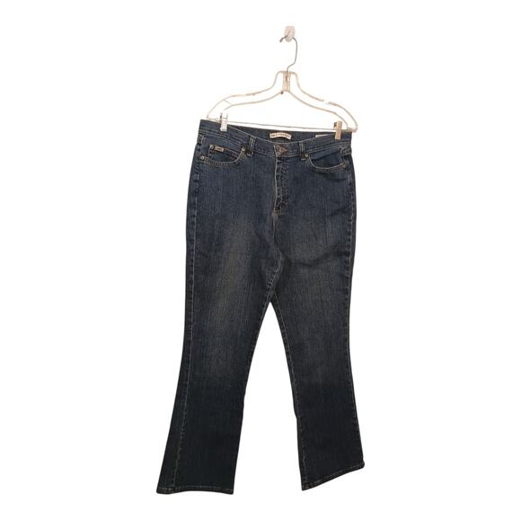Lee Women's Relaxed Bootcut High Rise Medium Wash Blue Jeans Vintage Size 12 - Picture 1 of 9